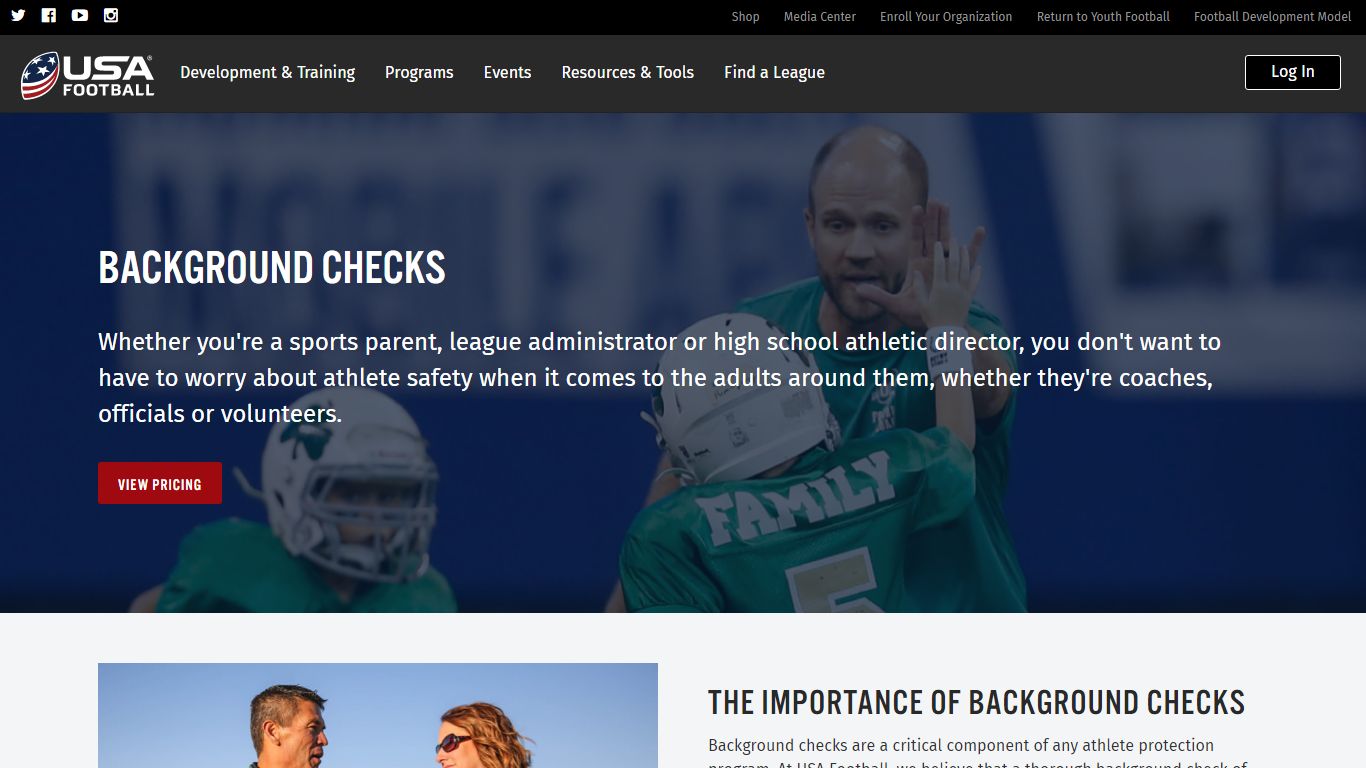 Background Checks | USA Football